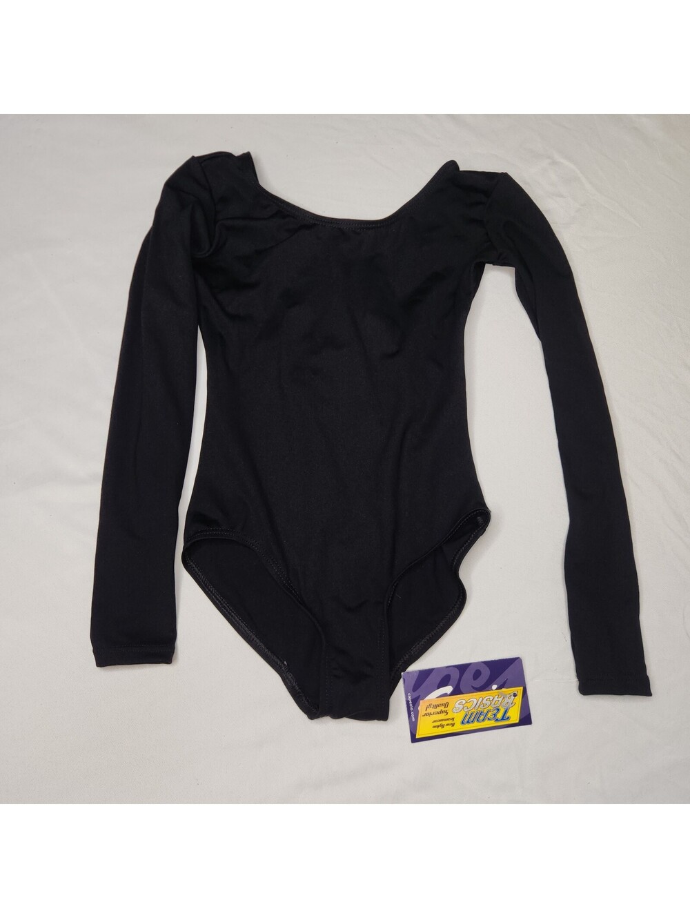 Capezio black long sleeve leotard
